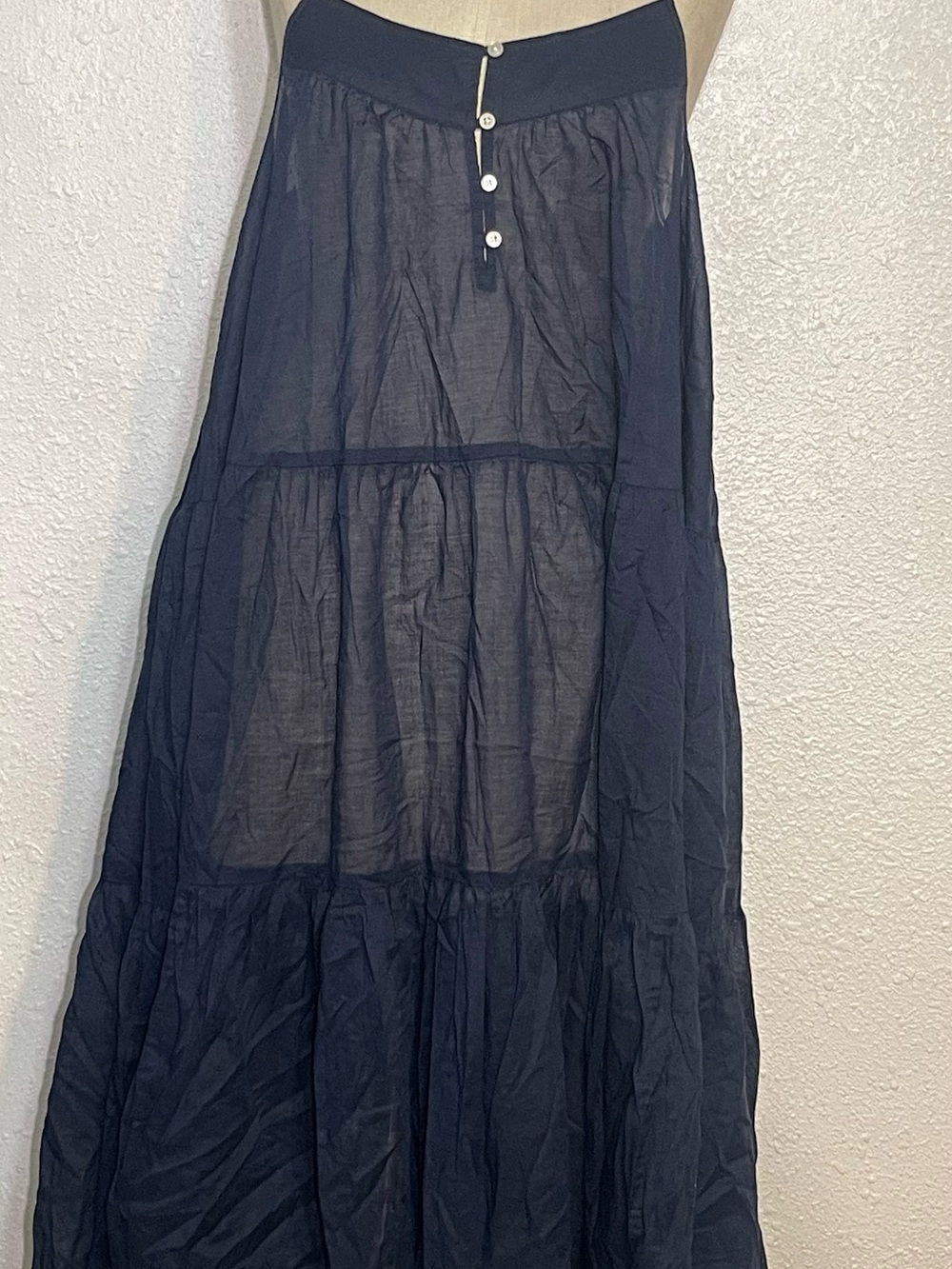 J. Crew Women's Navy blue dress medium - Picture 4 of 8